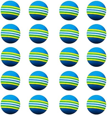 Scott Edward Air Golf Practice Balls, Bright Multicolor and Lightweight Sponge by ScottEdward
