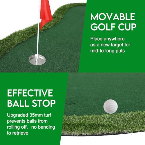 Golf Putting Green Training Mat - Image 5