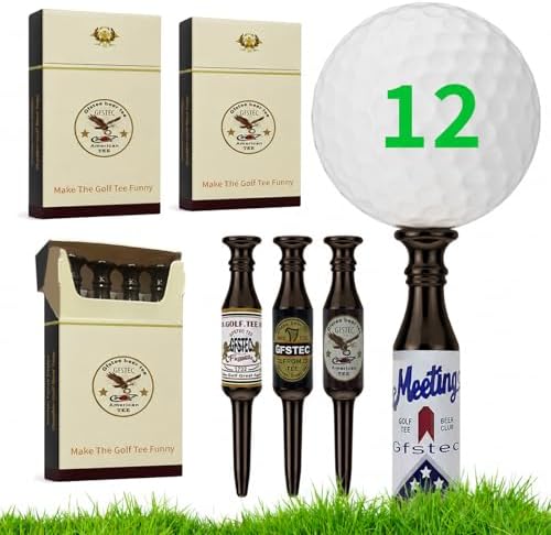 Beer Bottle Golf Tees, Virtually Unbreakable and Recyclable Plastic Golf Tee by Unknown