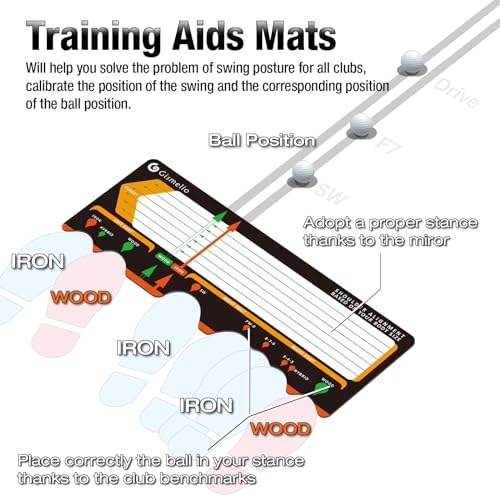 Golf Training Mat for Beginners | Posture Assistance and Entry-Level Stance - Image 5