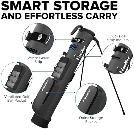 Par 3 Golf Bag, Ultra Lightweight, Small Golf Bag - Image 3