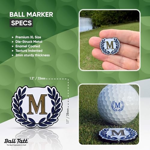 – M Monogram Golf Ball Stamp - Image 5