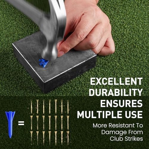 Golf Tees 5 Prong Design Plastic Short Golf Tees 1 1/2 Inch Bulk - Image 4