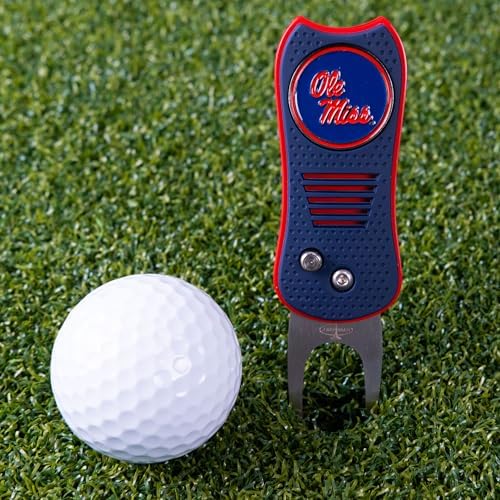 Team Golf NCAA Oklahoma Sooners Retractable Divot Tool Switchblade - Image 2