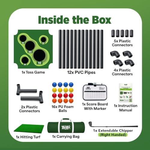 Golf Cornhole Game, Indoor and Outdoor Backyard Golf Chipping Game - Image 2