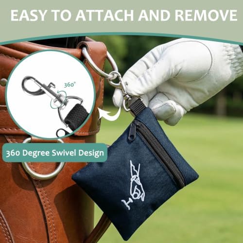 TOGETRUE Golf Tee Pouch, Golf Bag Holder - Image 6