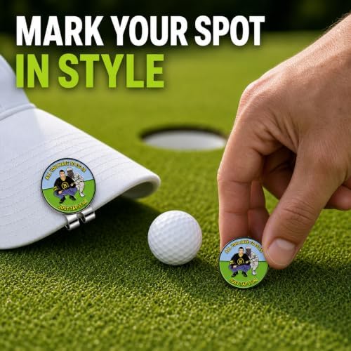 Ultimate Happy and Chubbs Gilmore Golf Ball Marker and Magnetic Hat Clip - Image 7