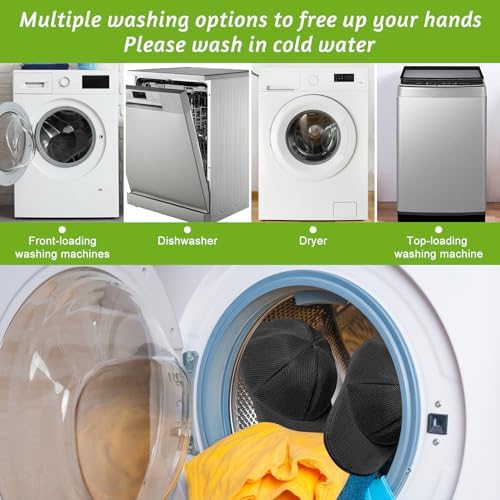 Eiito Hat Washer Cage, 1 Pack Black Ball Cap Washer - Image 5