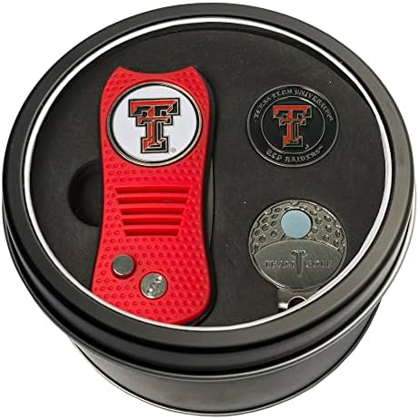 Team Golf NCAA Gift Set Switchblade Divot Tool, Cap Clip, & 2 Double-Sided by TeamGolf