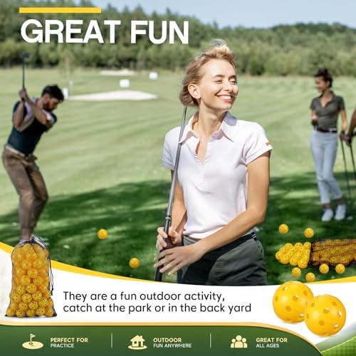 300 Pcs Plastic Practice Golf Ball 42mm PU Foam Balls - Image 4