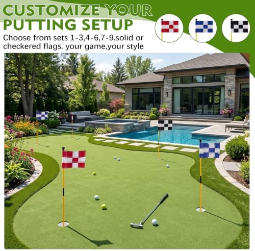Meooeck 3 Pack Golf Flag Cup Set - Image 5