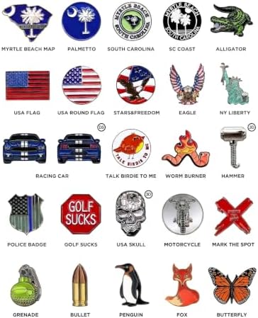 Funny Golf Ball Marker + Premium Magnetic Hat Clip | Unique Gift - Image 5