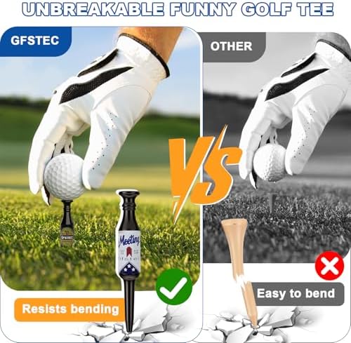 Beer Bottle Golf Tees, Virtually Unbreakable and Recyclable Plastic Golf Tee - Image 3