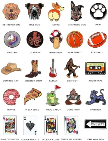 Funny Golf Ball Marker + Premium Magnetic Hat Clip | Unique Gift - Image 7
