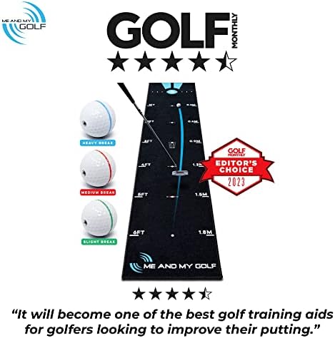 ME AND MY GOLF Breaking Ball Putting Mat - Image 6