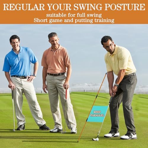 Seticek 2 Pack 48" Golf Alignment Sticks, - Image 6