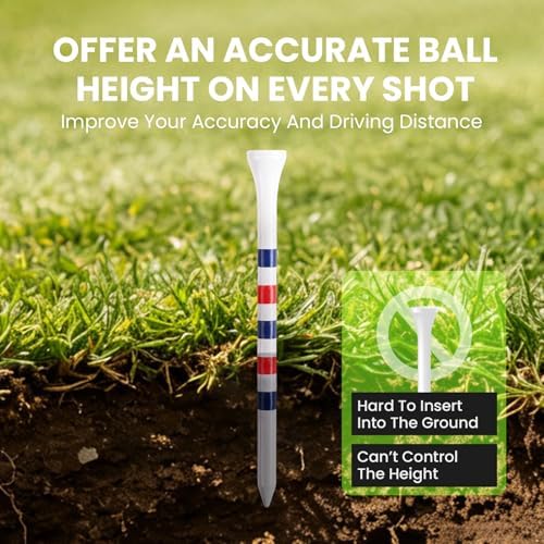 Golf Tees Wood Extra Long 4 Inch 200 Pack - Image 5