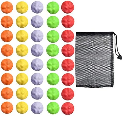 40 Pack Foam Golf Practice Balls by Bac-kitchen