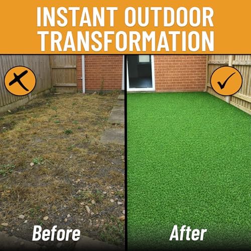Ottomanson Artificial Grass Rug Lite 5'3" x 8'2" - Image 7