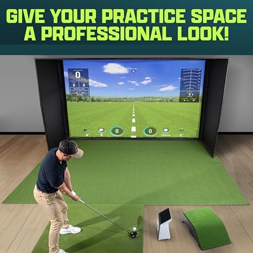 GoSports Golf Simulator Turf and Hitting Turf - 15 mm Golf Mat - Image 3