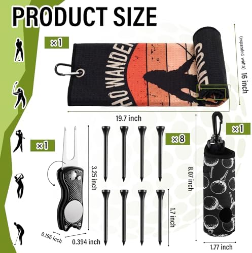 Liliful 12 Pcs Golf Accessories Kit Golf Stuff Gifts - Image 2