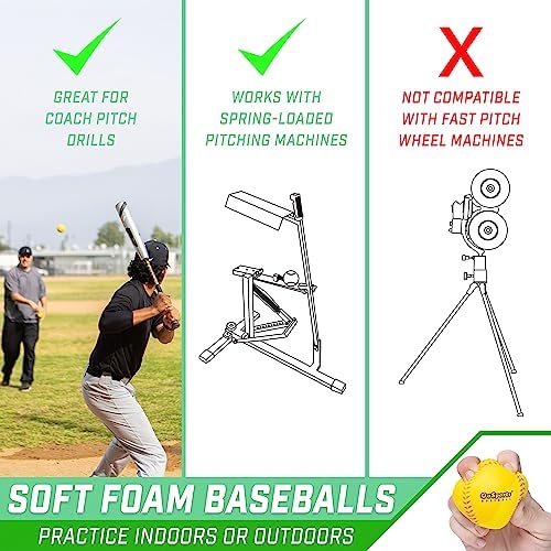 GoSports Foam Training Baseball 12 Pack - Image 2