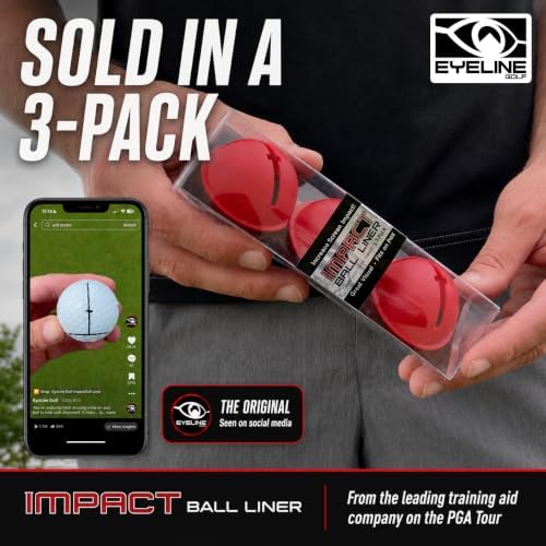 EyeLine Golf Impact Ball Liner 3-Pack - Image 4
