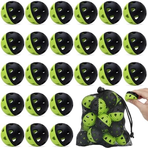Coopay 24/50/100 Pack Practice Baseball 42mm Mini Plastic Hollow Softballs by Coopay
