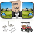10L0L Golf Cart Mirror, Extra Large Side Rear View Universal by 10L0L