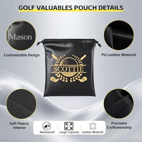 Personalized Golf Tee Pouch - Image 5