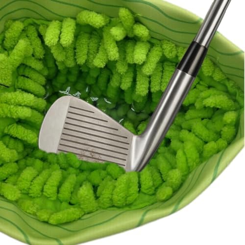 FAR&STRAIGHT Golf Club & Ball Cleaning Pouch – Soft Microfiber Interior - Image 6