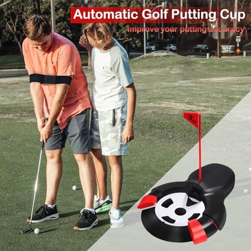 Golf Automatic Putting Ball Return Cup ，Putting Practice Automatic Putting - Image 3