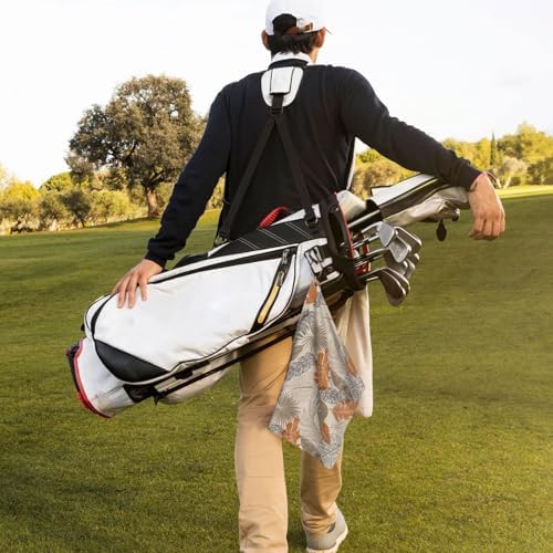 Tropical Leave Golf Towel Microfiber - Image 7