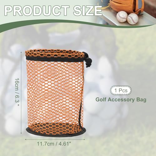 Golf Ball Storage Bag Nylon Mesh Golf Pouch - Image 2
