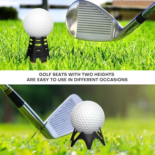 Golf Simulator Tees, 24 Pack, 12 Tall 12 Short Golf Tees - Image 6