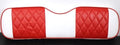 Huskey Parts Company Club Car Front Seat Cover Red Diamond Stitching for Precedent Golf Cart 04+, 2PC