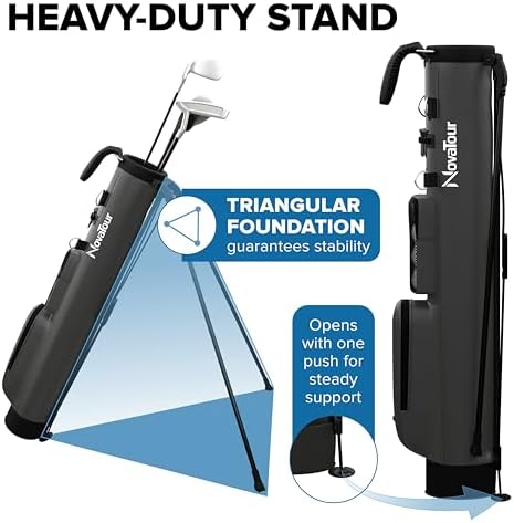Par 3 Golf Bag, Ultra Lightweight, Small Golf Bag - Image 4