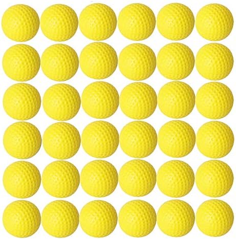 Dsmile 36 Pack Foam Golf Practice Balls Light Soft Elastic Training by Dsmile