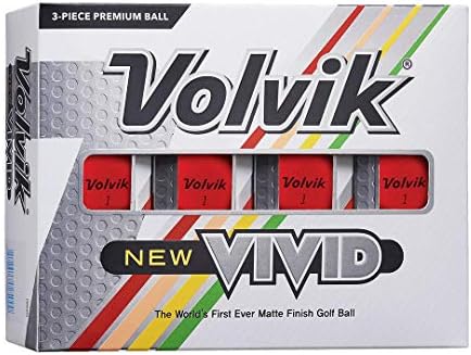Volvik NEW Vivid 3-Piece High Visibility Premium Matte Finish Color Golf Balls - Image 6