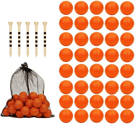 40 Pack Foam Golf Practice Balls by Bac-kitchen