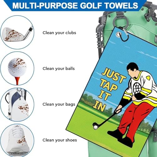 Funny Printed Golf Towel, Funny Golf Towel - Image 4
