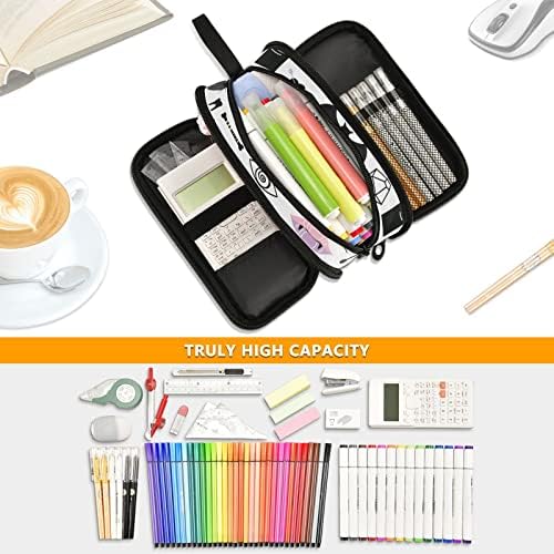 ZAZYXTJ Goth Witch Pencil Case Large Capacity Pencil Pouch - Image 5