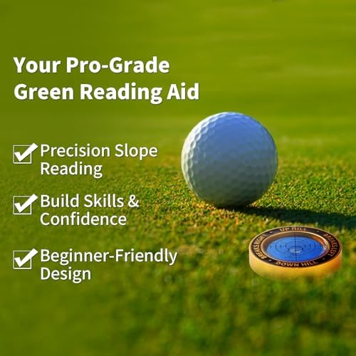 High Precision Golf Green Reader Funny Ball Marker Golf Putt Training Aid - Image 3