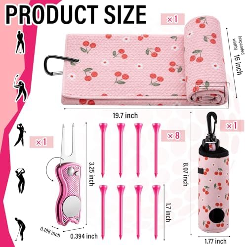 Liliful 12 Pcs Golf Accessories Kit Golf Stuff Gifts - Image 2