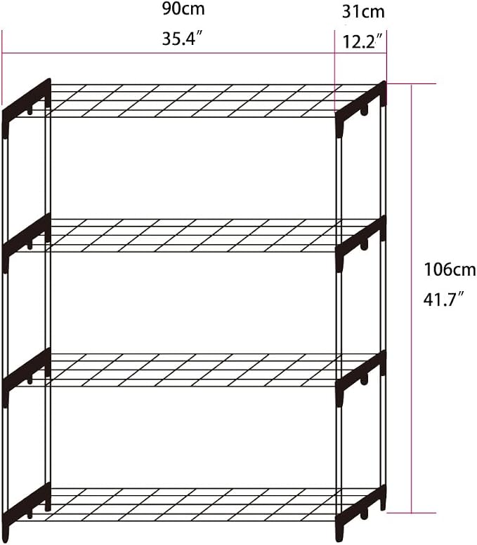 Panana 2 x Display Storage Racking - Image 3