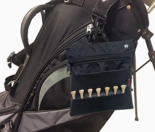 Golf Tee Bag - Store Your tees, Golf Balls, and Pencil. Great Gift - Image 3