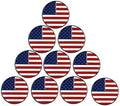 Lot of 10 Golf Ball Markers Assorted Patterns by PINMEI