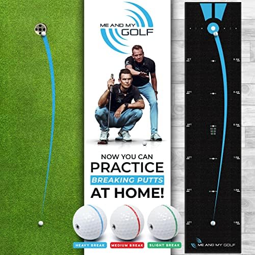 ME AND MY GOLF Breaking Ball Putting Mat - Image 2