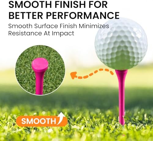 FINGER TEN Golf Tees Wood Bulk - Image 3