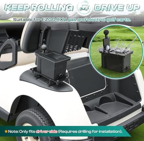 DRIVE UP Golf Cart Ball Washer and Club Head Cleaner Kit, Suitable - Image 2